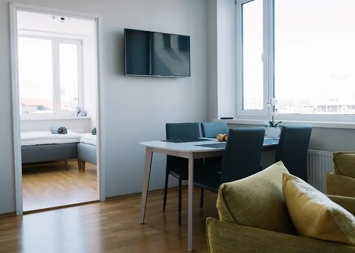 Hestia Seaport Lägenhet *